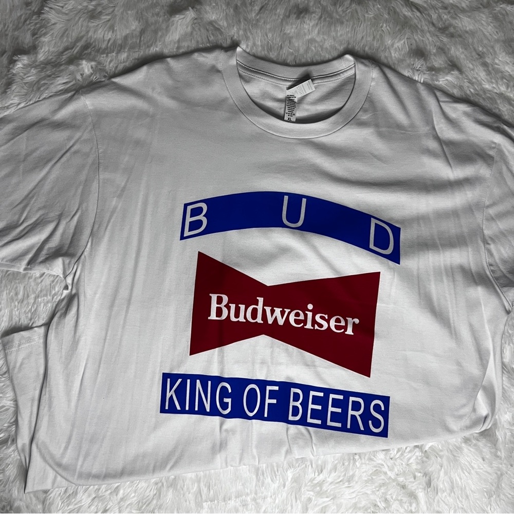 Budweiser King of Beers Shirt size XL